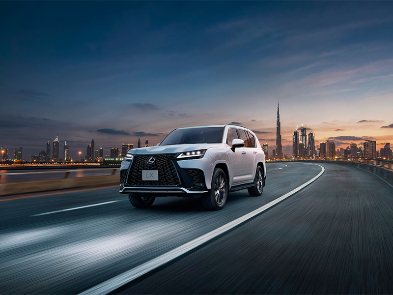 إطلاق الجيل الجديد كلياً من LX في الامارات